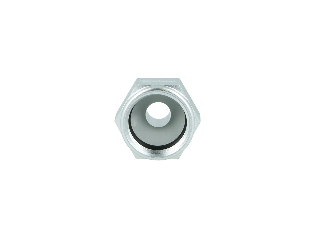 BOOST Products Adapter Reducer ORB -08 AN female to -06 AN male, silver
