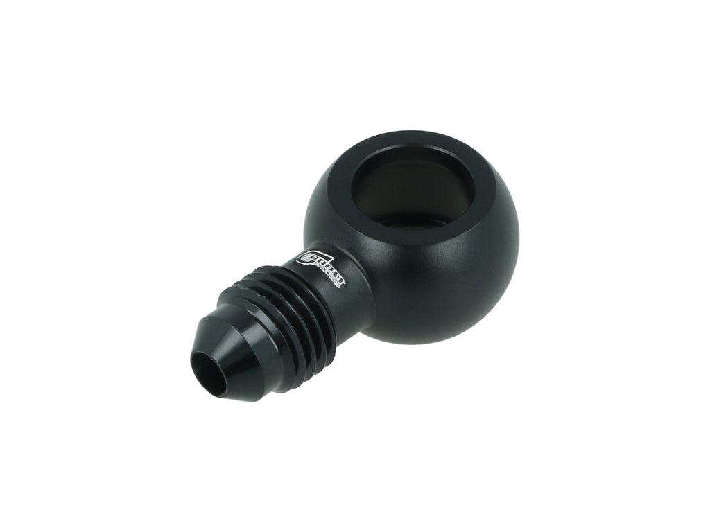 BOOST Products Adapter -04 AN male to Banjo 11mm, black