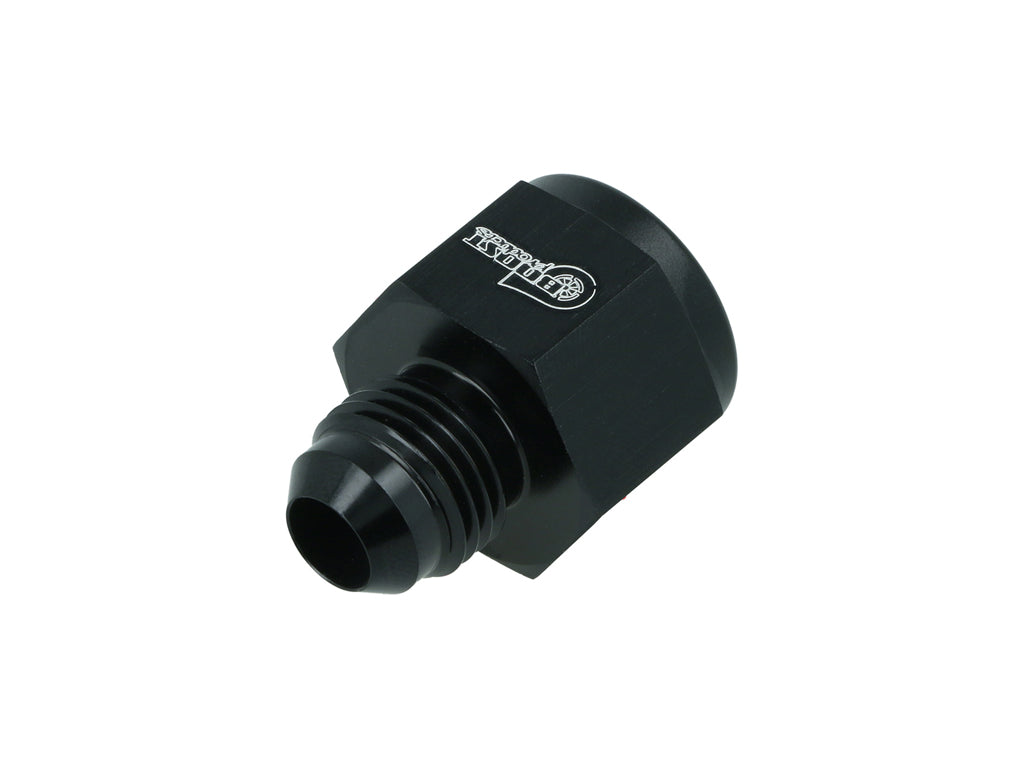 BOOST Products Adapter Reducer ORB -08 AN female to -06 AN male, black