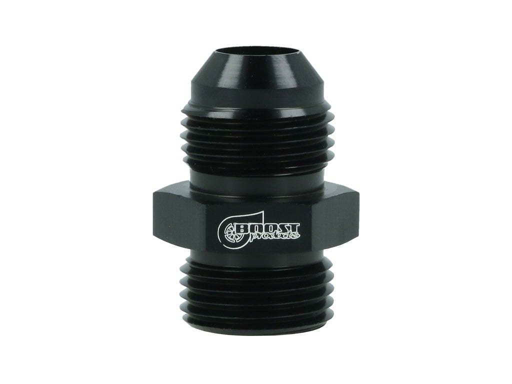 BOOST Products Adapter -08 AN male to ORB -08 AN male, black