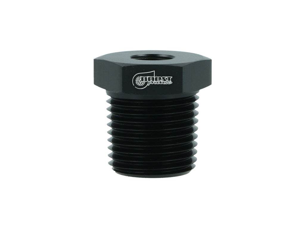 BOOST Products Screw-in Reducer 1/8" NPT female to 1/8" NPT male, black