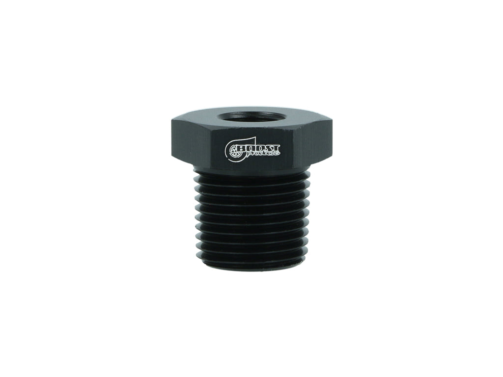 BOOST Products Screw-in Reducer 1/8" NPT female to 3/8" NPT male, black