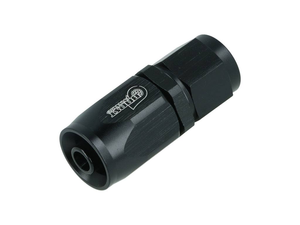 BOOST Products Swivel Hose End -06 AN - straight, black