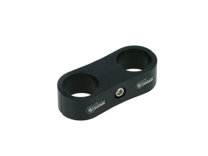 BOOST Products Dual Hose Clamp Bracket / Separator 16.7mm (0.657"), black