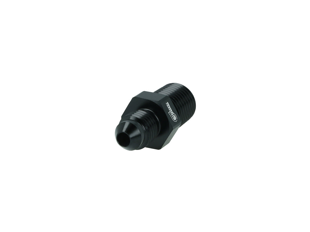 BOOST Products Adapter -04 AN male to 1/4" NPT male, black