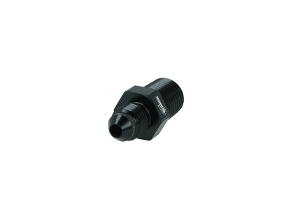 BOOST Products Adapter -04 AN male to 1/4" NPT male, black