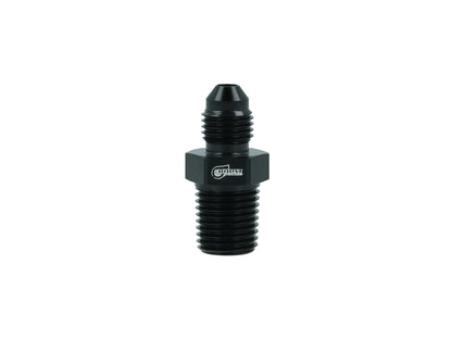 BOOST Products Adapter -04 AN male to 1/4" NPT male, black