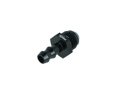 BOOST Products Screw-in Adapter -08 AN male to Barb 10mm (0.4"), black