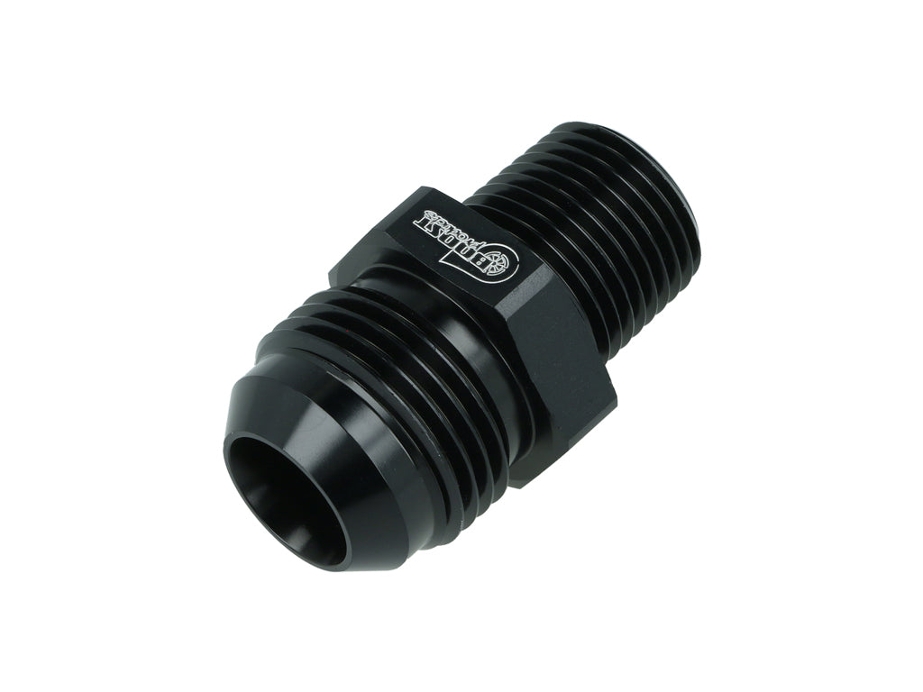 BOOST Products Adapter -12 AN male to 1/8" NPT male, black