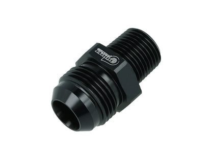 BOOST Products Adapter -12 AN male to 1/8" NPT male, black