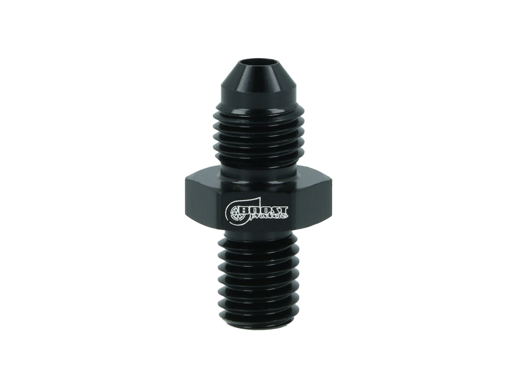 BOOST Products Adapter -04 AN male to M10x1.5mm male, black