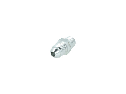 BOOST Products Adapter -04 AN male to 1/8" NPT male, silver