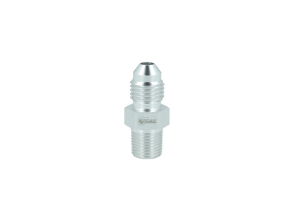 BOOST Products Adapter -04 AN male to 1/8" NPT male, silver