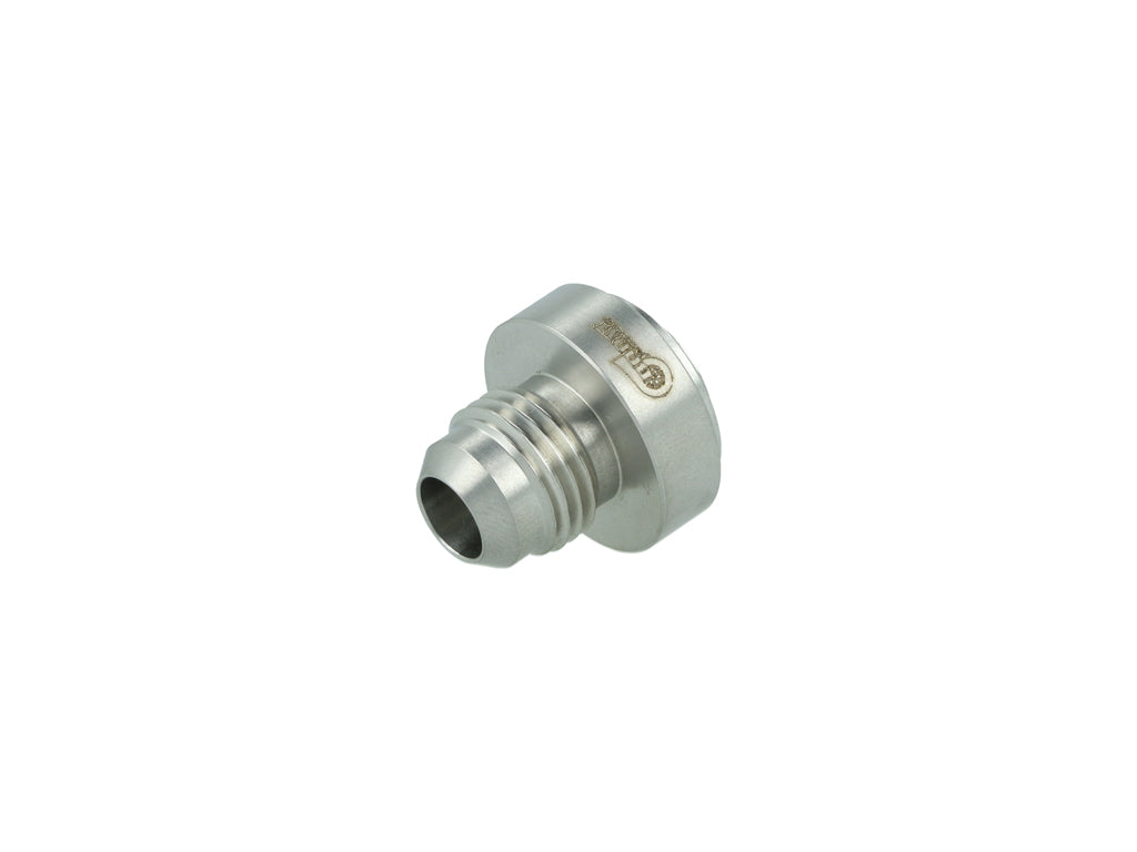 BOOST Products Weld on Adapter -06 AN male - Stainless Steel