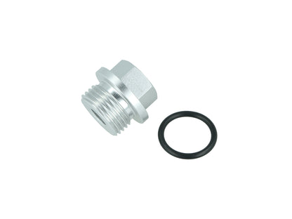 BOOST Products Screw-in Adapter ORB -08 AN male to 1/8" NPT female, silver