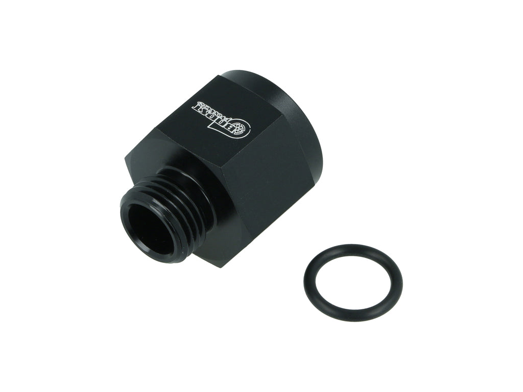 BOOST Products Adapter ORB -06 AN female to M18x1.5mm male, black