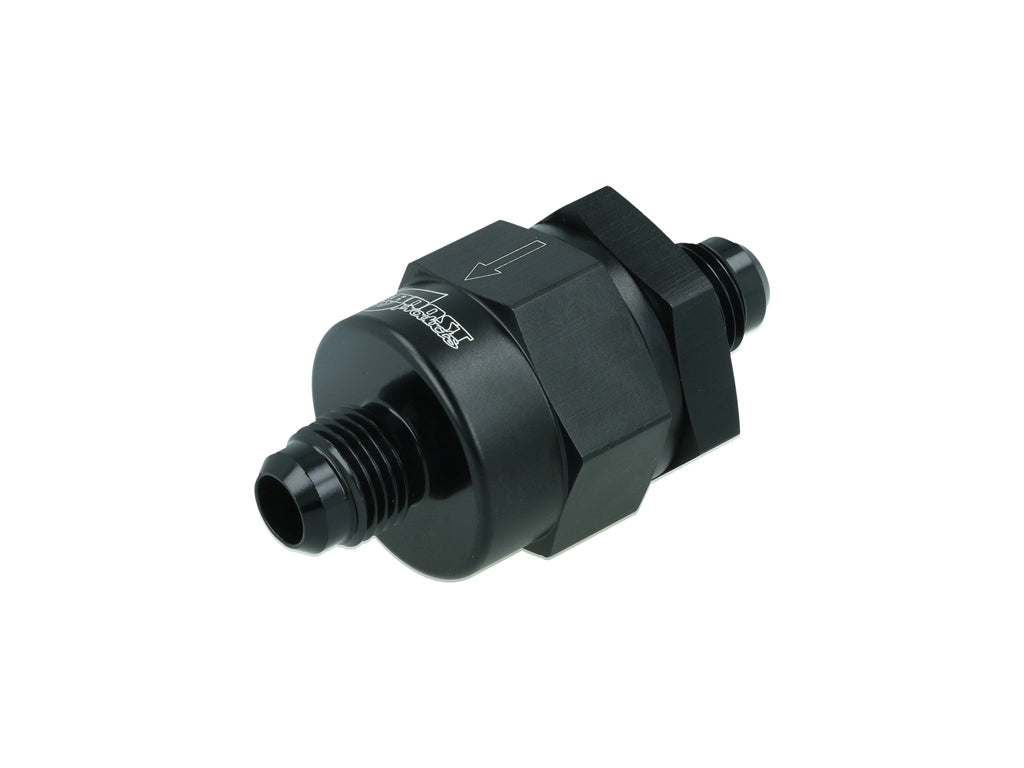 BOOST Products One Way Check Valve -06 AN male, black