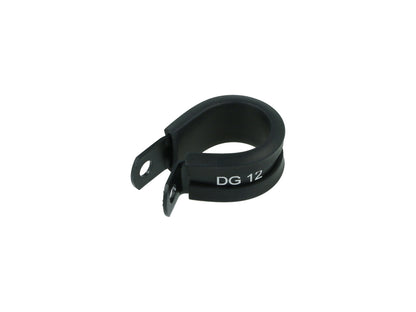 BOOST Products Cushioned Hose P-Clamp Bracket 19.1mm (0,75"), black