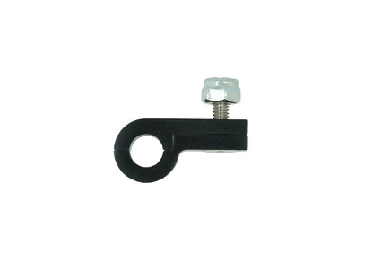 BOOST Products Single Hose P-Clamp Bracket 7,9mm (0.311"), black