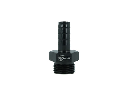 BOOST Products Screw-in Adapter ORB -08 AN male to Barb 10mm (0.4"), black