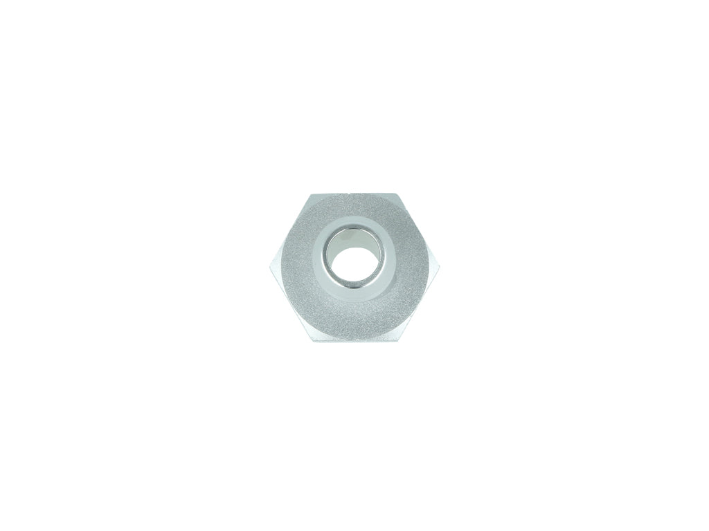 BOOST Products Screw-in Adapter -08 AN male to Barb 10mm (0.4"), silver