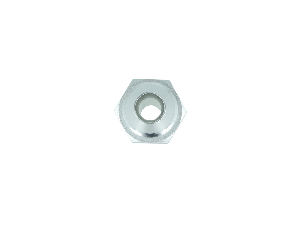 BOOST Products Screw-in Adapter -08 AN male to Barb 10mm (0.4"), silver