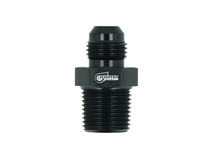 BOOST Products Adapter -06 AN male to 3/8" NPT male, black