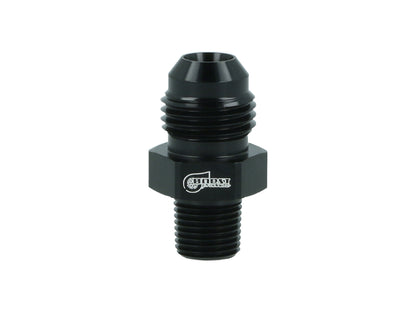 BOOST Products Adapter -06 AN male to 1/8" NPT male, black