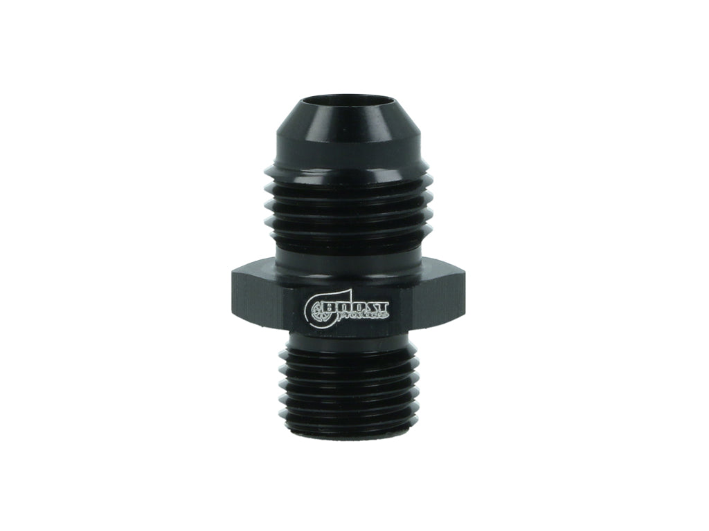 BOOST Products Adapter -06 AN male to M10x1.25mm male, black