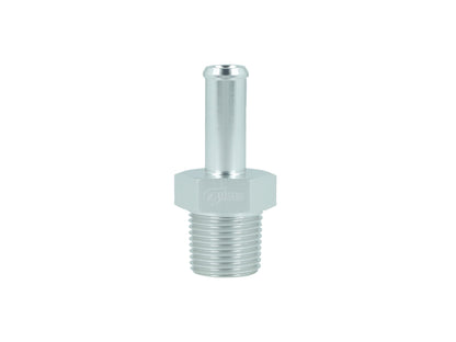 BOOST Products Screw-in Adapter 3/8" NPT male to Hose Connection 10mm (0.4"), silver