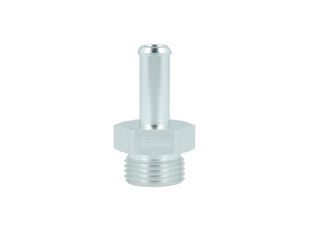BOOST Products Screw-in Adapter ORB -08 AN male to Hose Connection 10mm (0.4"), silver