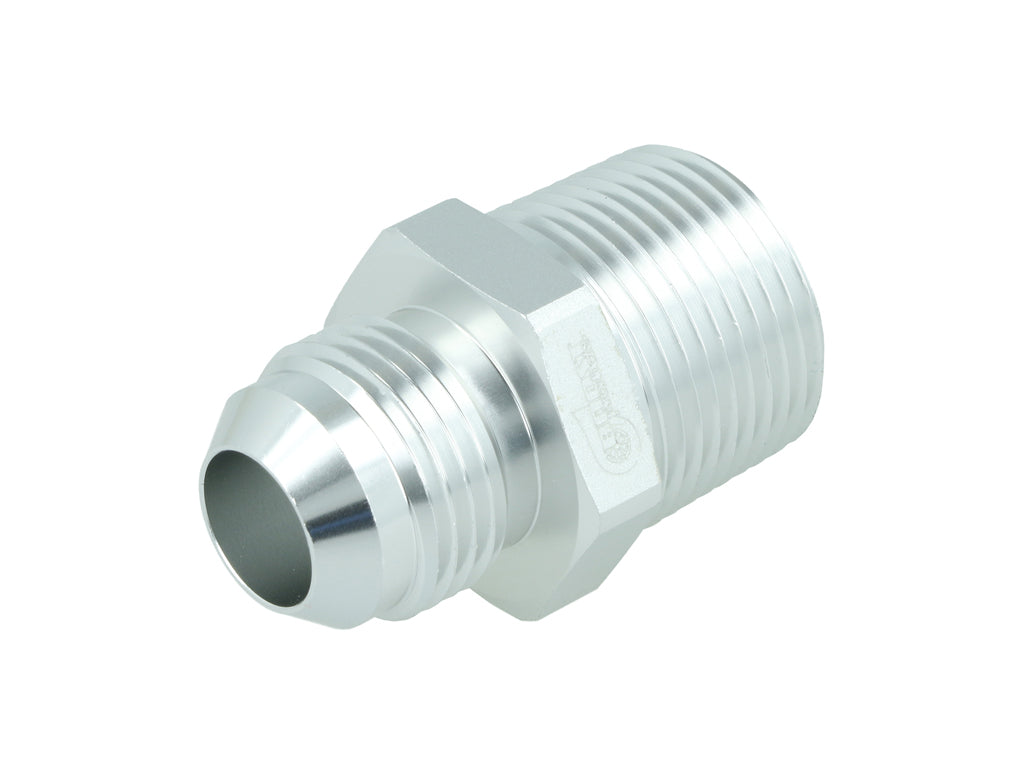 BOOST Products Adapter -10 AN male to 3/4" NPT male, silver