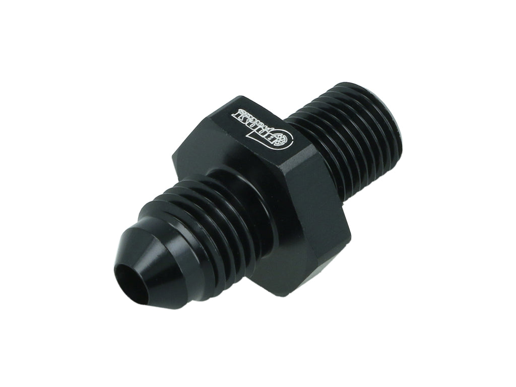 BOOST Products Adapter -04 AN male to M10x1,0mm male, black