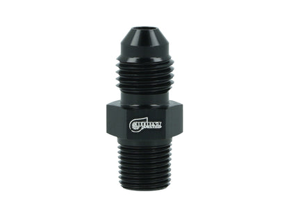 BOOST Products Adapter -04 AN male to 1/8" NPT male, black