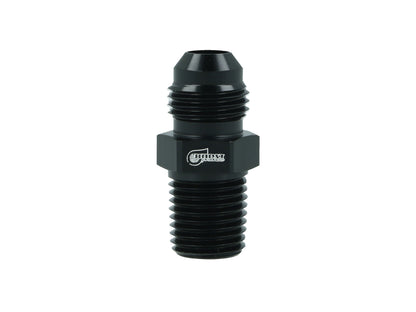 BOOST Products Adapter -06 AN male to 1/4" NPT male, black