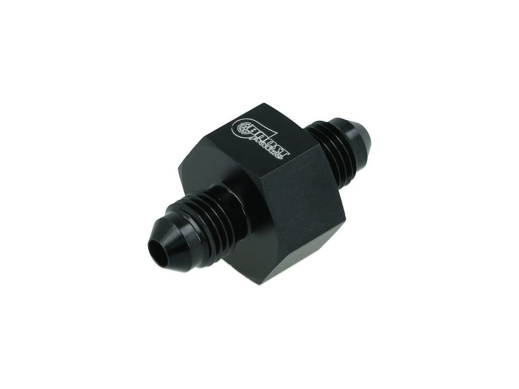 BOOST Products Adapter -04 AN male to -04 AN male with Port 1/8" NPT, black