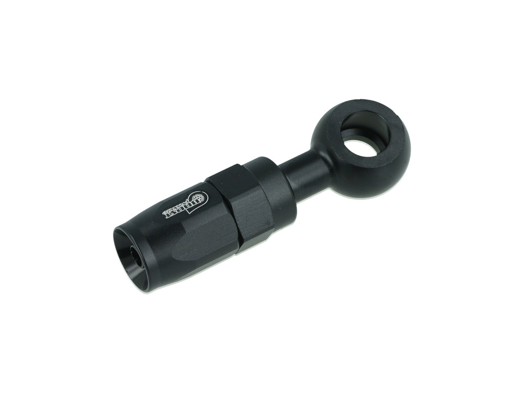 BOOST Products Hose End -04 AN to Banjo 10.5mm, black