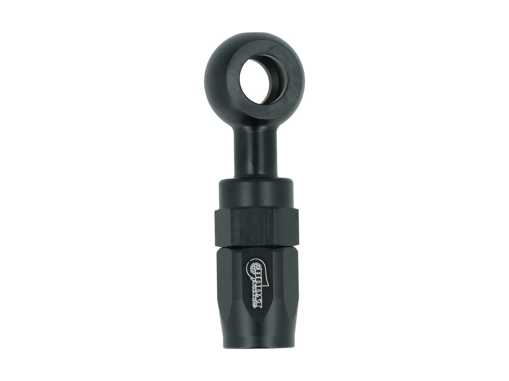 BOOST Products Hose End -04 AN to Banjo 10.5mm, black