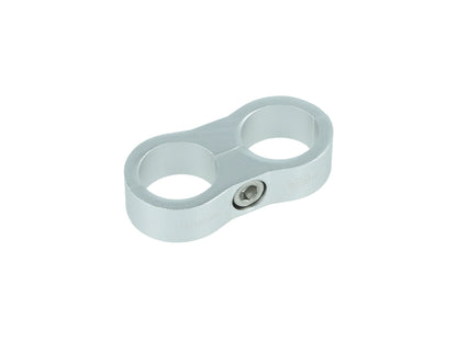 BOOST Products Dual Hose Clamp Bracket / Separator 20,6mm (0.811"), silver