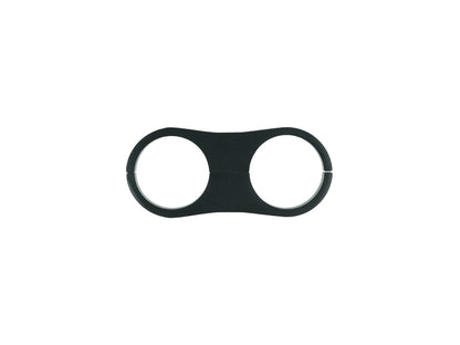 BOOST Products Dual Hose Clamp Bracket / Separator 25,4mm (1.0"), black