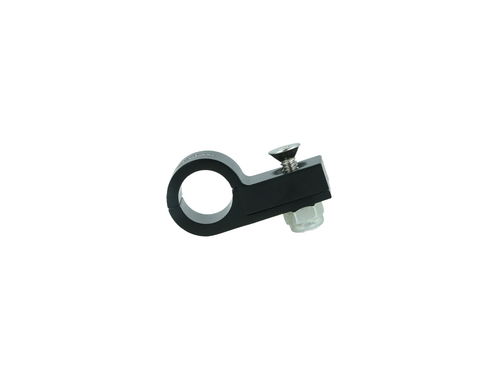 BOOST Products Single Hose P-Clamp Bracket 12.7mm (0.5"), black