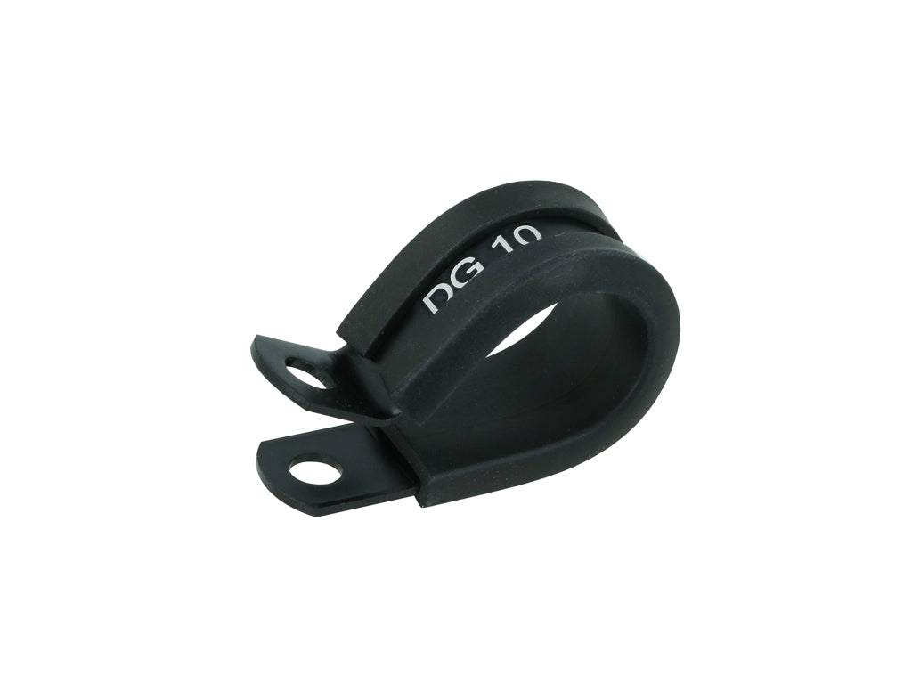 BOOST Products Cushioned Hose P-Clamp Bracket 15.9mm (0.625"), black