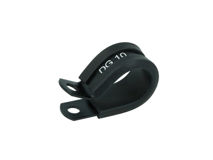 BOOST Products Cushioned Hose P-Clamp Bracket 15.9mm (0.625"), black