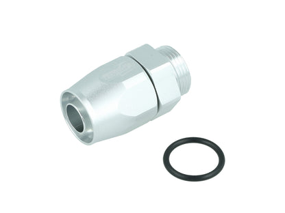 BOOST Products Swivel Hose End -10 AN to M22x1.5mm male with O-Ring - straight, silver