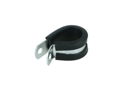 BOOST Products Cushioned Hose P-Clamp Bracket 15.9mm (0.625"), silver