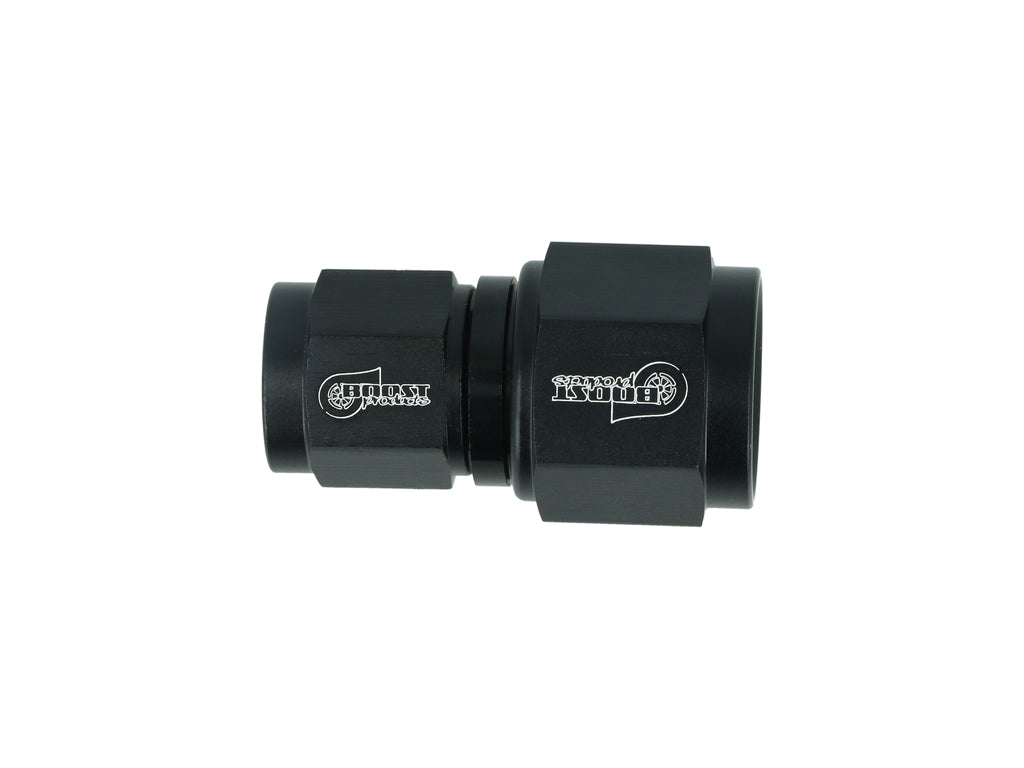 BOOST Products Adapter Reducer -08 AN female to -06 AN female, black