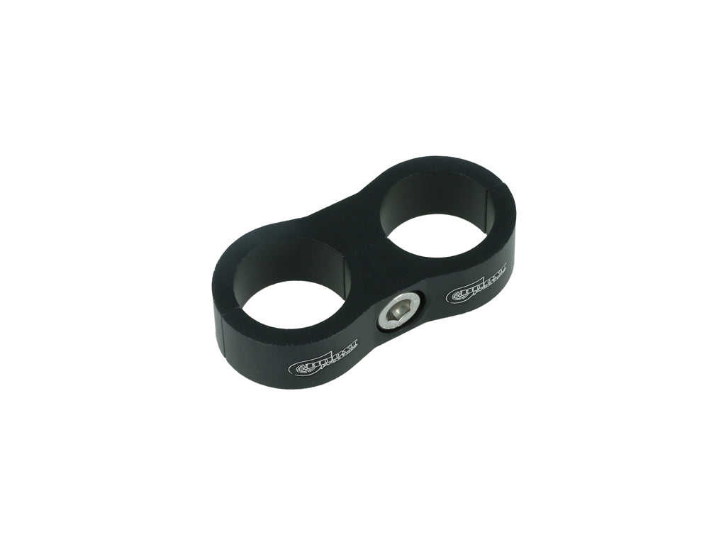 BOOST Products Dual Hose Clamp Bracket / Separator 20,6mm (0,811"), black