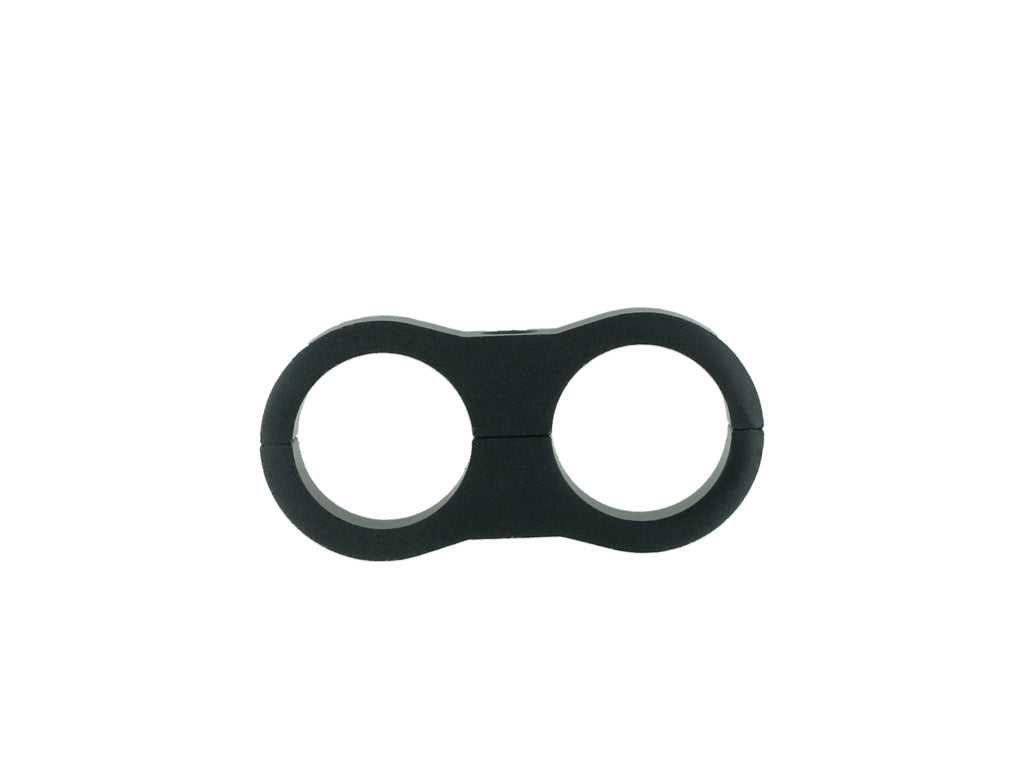BOOST Products Dual Hose Clamp Bracket / Separator 20,6mm (0,811"), black