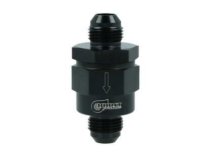 BOOST Products One Way Check Valve -08 AN male, black
