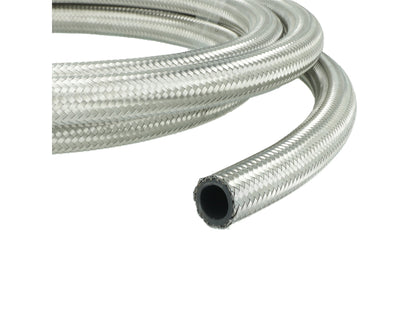 BOOST Products Hydraulic Hose -06 AN - 2ft (1.8m), stainless Steel